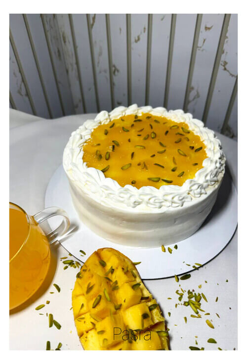 کیک خامه ای کیک اسیایی